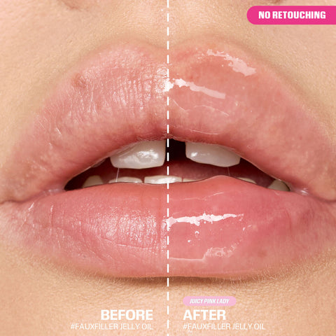 Huda Beauty Faux Filler Jelly Oil Pink Lady